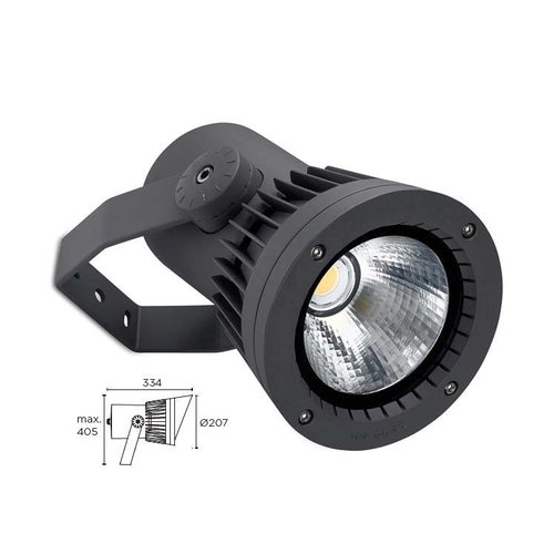 Leds-C4 Hubble COB 207mm spotlight 56.4Watt DALI