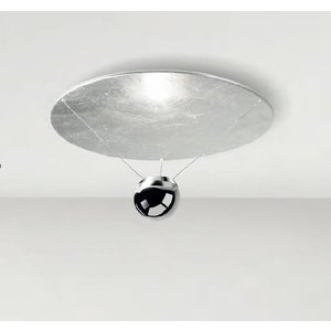Leds-C4 Single plafondlamp led 25W-2700K zilver-chroom