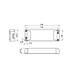 Eco-C led driver 350mA 12-20Watt dimbaar fase aan-/afsnijding Eco-C led driver 350mA 12-20Watt dimbaar fase aan-/afsnijding