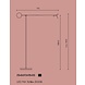 Grok Invisible Led vloerlamp zwart 9Watt 1650mm in 2700 of 3000K Grok Invisible Led vloerlamp zwart 9Watt 1650mm in 2700 of 3000K