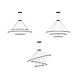 Grok Circular Chandelier 3-ring led hanglamp Ø600-1200-2000mm Grok Circular Chandelier 3-ring led hanglamp Ø600-1200-2000mm