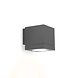 Wever-Ducre Tube Carre 1.0 PAR16 outdoor wall lamp GU10 Wever-Ducre Tube Carre 1.0 PAR16 outdoor wall lamp GU10