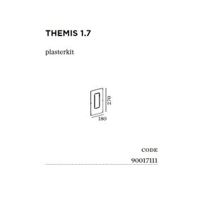 Wever-Ducre Plasterkit voor Themis 1.7 Wever-Ducre Plasterkit voor Themis 1.7