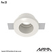 NAMA Fos 23 trimless gips inbouwspot verdiept rond voor Ø50mm led NAMA Fos 23 trimless gips inbouwspot verdiept rond voor Ø50mm led