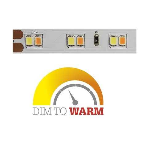 DL Flexband Dim to Warm ledstrip 1800-3000K 24V/14,4W 5mtr