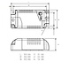 Leds-C4 71-7364 Led driver 350mA - 1-4Watt niet dimbaar Leds-C4 71-7364 Led driver 350mA - 1-4Watt niet dimbaar