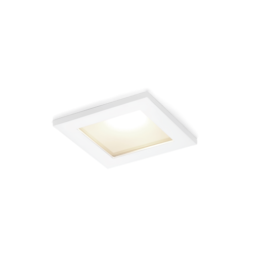 Wever-Ducre Luna Square IP44 1.0 LED 7/10W recessed spot IP44