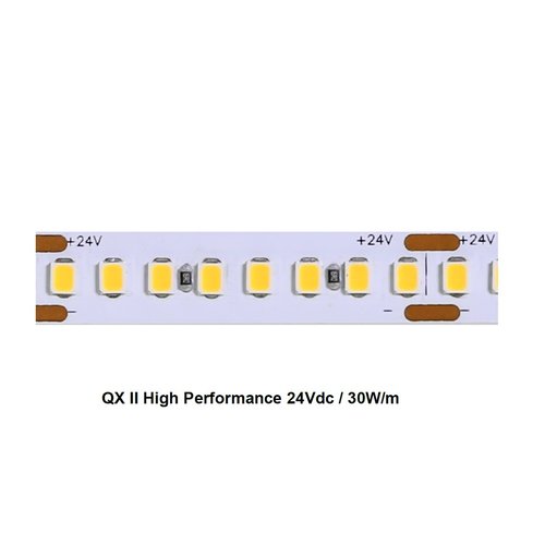 DL QX  II Basic 5 mtr 24V-30W  ledstrip 192 leds/p.mtr CRI80