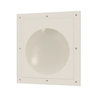 Luna16 trimless plaster LED wall recessed round Ø160mm GU10-G4