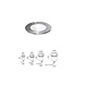 Wever-Ducre MAP outdoor recessed spotlight stainless steel, 3000K dimmable Wever-Ducre MAP outdoor recessed spotlight stainless steel, 3000K dimmable