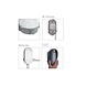Leds-C4 Turtled wand/plafond LED 7,5Watt-3000K IP65-IK10 Leds-C4 Turtled wand/plafond LED 7,5Watt-3000K IP65-IK10