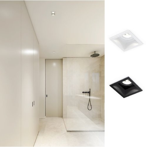 Bathroom recessed spotlights