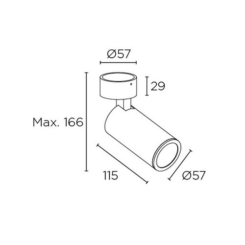 Leds-C4 Simply GU10 ceiling surface