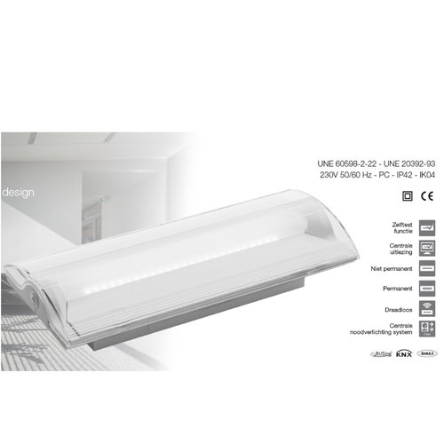 Ecolight  Excellence EAL-250M noodverlichting 1-uurs