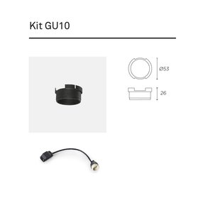 Leds-C4 Play Kit GU10 adapter en lampvoet