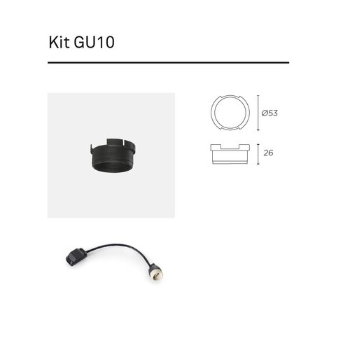 Leds-C4 Play Kit GU10 adapter and socket