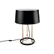 Grok Premium tafellamp 3 x E-27 hoog 594mm, Ø440mm in goud of koper Grok Premium tafellamp 3 x E-27 hoog 594mm, Ø440mm in goud of koper