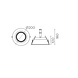 Leds-C4 Dome QR111 richtbare Led inbouwspot Ø200mm Leds-C4 Dome QR111 richtbare Led inbouwspot Ø200mm