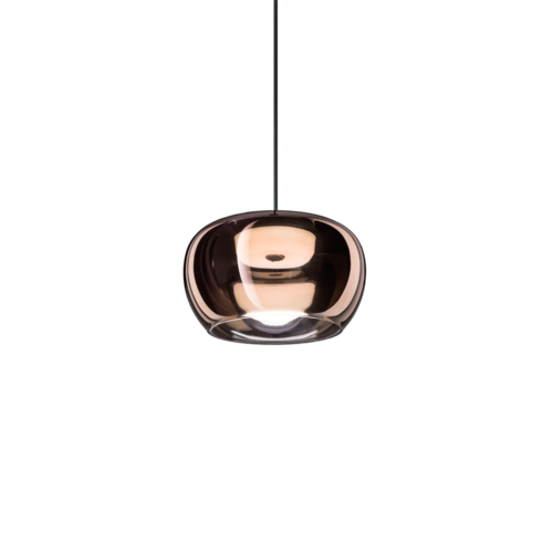 Wever-Ducre Wetro2.0 hand-blown glass Ø225mm LED hanging lamp dimmable