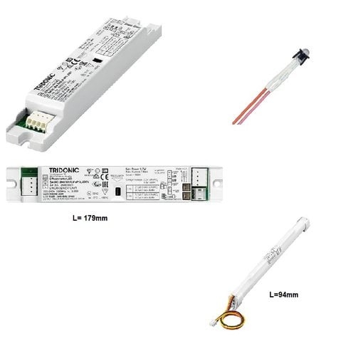 Tridonic Inbouw noodunit 1 uurs met accu en led