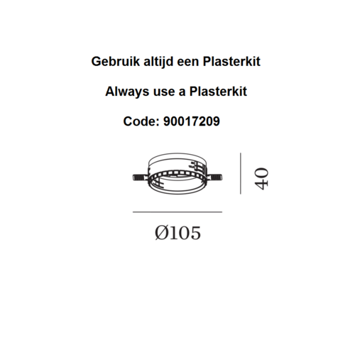 Wever-Ducre Deep Adjust Trimless 1.0 PAR16 richtbare inbouwspot GU10