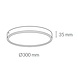 Kohl Disc Surface Led plafond opbouw in 8 - 56Watt Kohl Disc Surface Led plafond opbouw in 8 - 56Watt