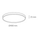 Kohl Disc Surface Led plafond opbouw in 8 - 56Watt Kohl Disc Surface Led plafond opbouw in 8 - 56Watt
