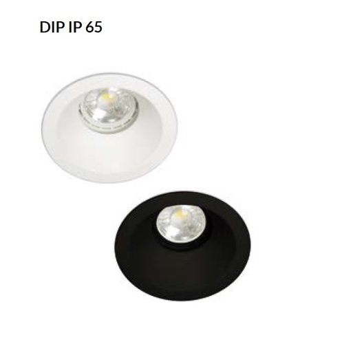 Kohl  DIP IP65 verdiepte en vaste inbouw ledspot GU10