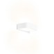 Wever-Ducre Benta 1.0 led wandarmatuur 8Watt-3000K dimbaar in wit of zwart Wever-Ducre Benta 1.0 led wandarmatuur 8Watt-3000K dimbaar in wit of zwart