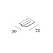 Wever-Ducre Coverplate end feed in white or black Wever-Ducre Coverplate end feed in white or black
