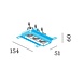 Wever-Ducre Strange Petit 3.0 LED 3x6Watt trimless inbouwspot Wever-Ducre Strange Petit 3.0 LED 3x6Watt trimless inbouwspot