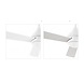 Leds-C4 Tupai Ø1066mm plafond ventilator in glanzend wit met afstandsbediening Leds-C4 Tupai Ø1066mm plafond ventilator in glanzend wit met afstandsbediening
