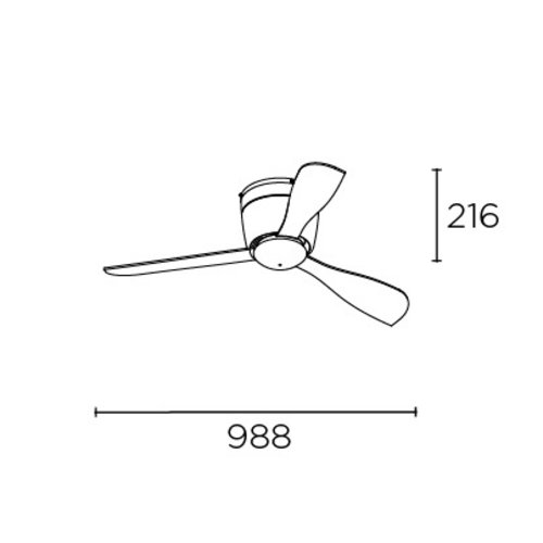 Forlight - Leds C4 Bora Ø988mm white with remote control and 18W-3000K led lighting