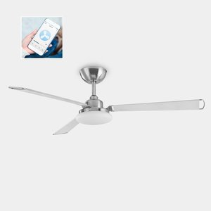 Forlight - Leds C4 Calima Ø1263mm Smart nickle with 14,4W-3000/5700K led lighting (M) Forlight - Leds C4 Calima Ø1263mm Smart nickle with 14,4W-3000/5700K led lighting (M)