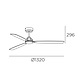 Leds-C4 Xaloc Ø1320mm black/naturel wood with remote control Leds-C4 Xaloc Ø1320mm black/naturel wood with remote control