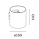 Wever-Ducre Ray 4.0 wall outdoor 2x3Watt up en down schijnend in wit of zwart Wever-Ducre Ray 4.0 wall outdoor 2x3Watt up en down schijnend in wit of zwart