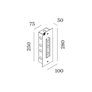 Wever-Ducre Plasterkit en inbouwbox voor Stripe 2.2 Wever-Ducre Plasterkit en inbouwbox voor Stripe 2.2