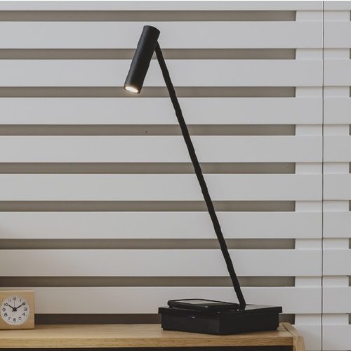 Leds-C4 Elamp Led desk lamp dimmable with USB/wireless charger