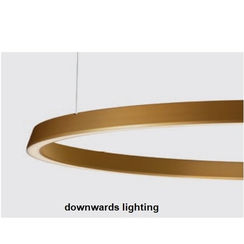 Leds-C4 Circular Chandelier Ø900mm with 45Watt downwards lighting