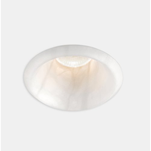 Leds-C4 Play Raw Alabaster round fixed GU10 led inbouwspot