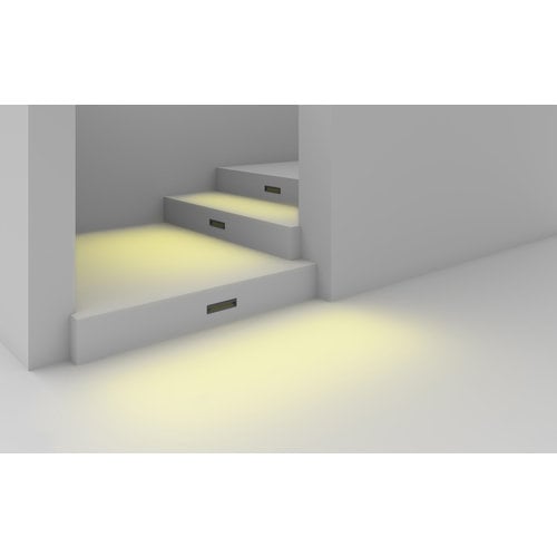 Leds-C4 Tiny Led wall recessed 230V-5,9Watt  in antracite