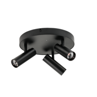 Tube Micro Trio led plafondspot 3 x 6Watt dimbaar