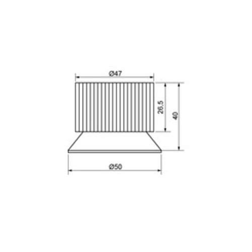 Bridgelux Atum II Ø50mm  2700K led module 6,2W-350mA-38gr-CRI90