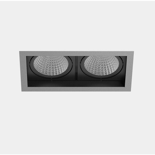 Leds-C4 Multidir Evo S trim adjustable recessed spot double GU10