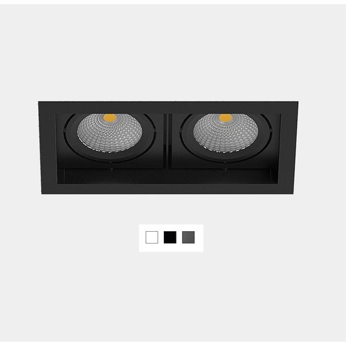 Leds-C4 Multidir Evo S trim recessed spot double GU10