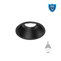 Deep IP65 1.0 LED 6-9Watt vaste en verdiepte inbouwspot