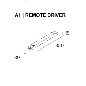 Wever-Ducre Strex remote driver 100-150Watt DALI dim