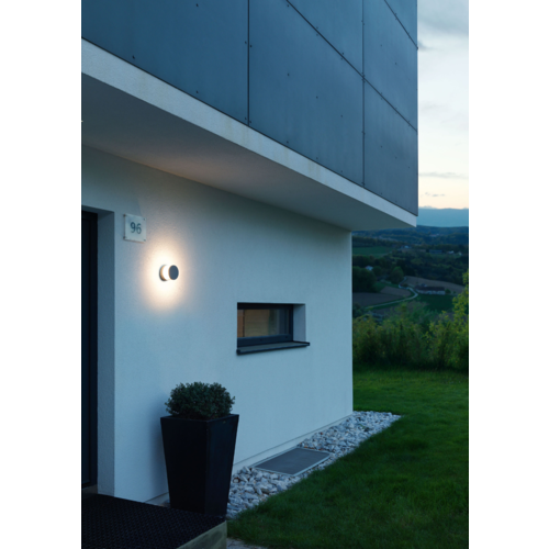 Wever-Ducre Getton 2.0 outdoor led wandarmatuur 8Watt-3000K antraciet