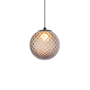 Wever-Ducre Solli 1.0 hand-blown glass Ø120mm LED hanging lamp dimmable