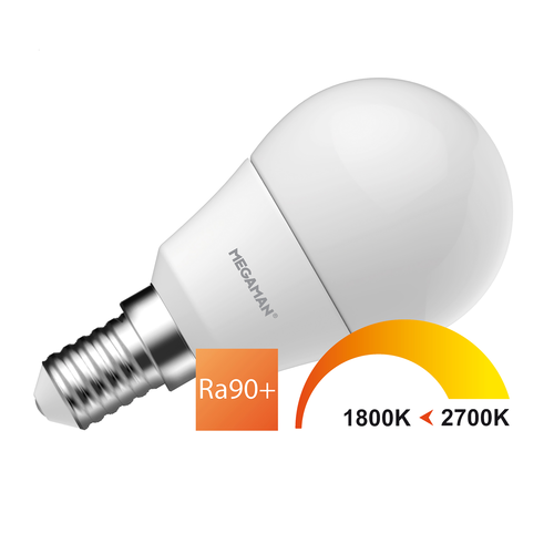 Megaman LED MM11069 kogellamp 2.9W (25W) 1800-2700 E-14 dimbaar